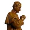 Saint John Bosco on his knees, 16 cm (Gros plan du profil)