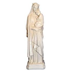 Statue de Notre-Dame de la Sagesse, 30 cm (Vue de face)