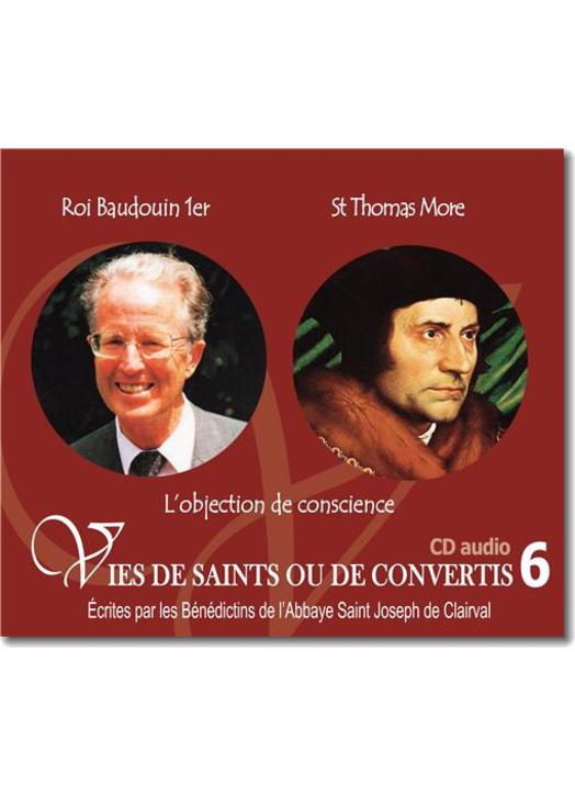 Roi Baudoin 1er et saint Thomas More