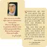 Cartes-prière Sainte Thérèse d'Avila (Recto-Verso)