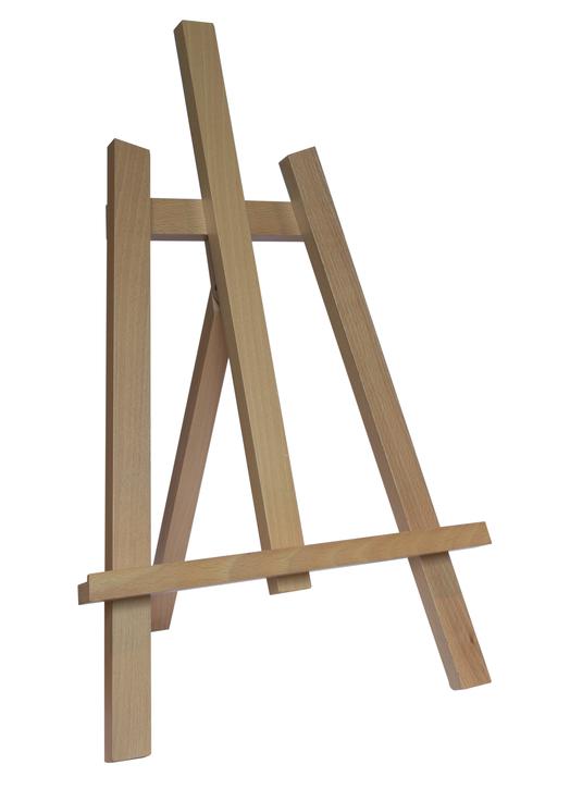 Chevalet bois 60 cm (Vue de biais)