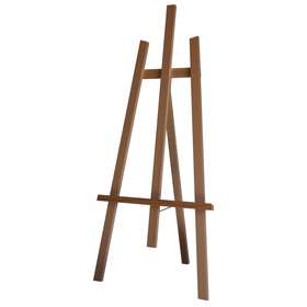 wooden easel 125 cm (Vue de biais)