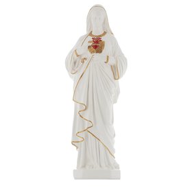Statue du Coeur Immaculé de Marie, 40 cm (Vue de face)