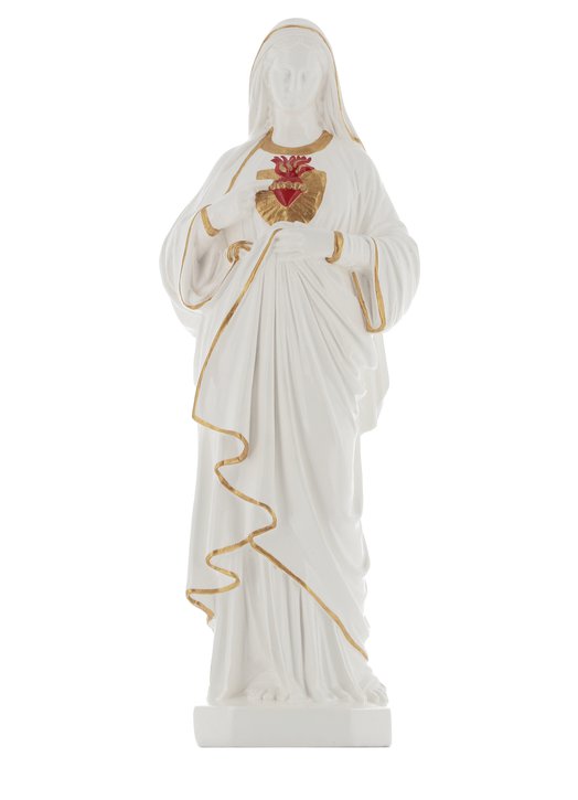 statue of the Immaculate Heart of Marie, 40 cm (Vue de face)