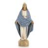 Statue de la Vierge miraculeuse moderne polychrome, 22 cm (Vue de face)