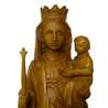 Estatua de Nuestra Señora de Bermont, 27 cm (Gros plan sur le buste)