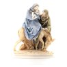 Statue de la sainte Famille et la fuite en Egypte, 26 cm (Vue de face)