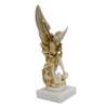 Statue of St. Michael the Archangel decorated gold, 22.5 cm (Vue du profil droit)