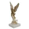 Statue of St. Michael the Archangel decorated gold, 22.5 cm (Vue du profil gauche en biais)