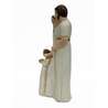 Holy Family statue at heart, 19 cm (Vue du profil gauche)