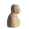 Bust of the saint Jean-Paul II, 15 cm (Vue du profil droit)