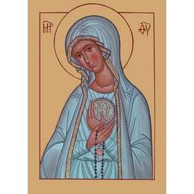 Icono de la Nuestra Señora de Fátima