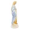 statue de la  Vierge Miraculeuse, polychrome, 23 cm (Vue du profil droit)