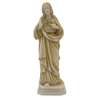 Statue of Sacred Heart decorated gold, 20 cm (Ve de face)