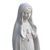 Statue of the Immaculate Heart of Marie, 60 cm (Gros plan sur le buste)