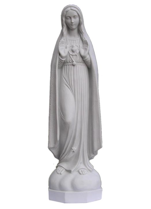 Statue du Coeur Immaculé de Marie, 60 cm (Vue de face)