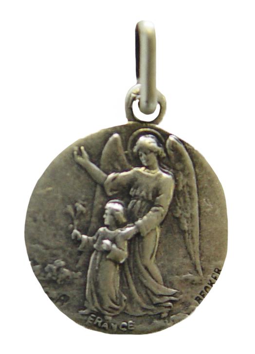 Médaille religieuse de l'Ange Gardien, 15 mm