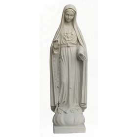 Statue Vierge Marie de Notre-Dame de Fatima, 64 cm (Vue de face)