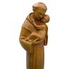 Statue of Saint Anthony of Padua, 20 cm (GRos plan sur la vue de face)