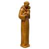 Statue of Saint Anthony of Padua, 20 cm (Vue du profil droit en biais)
