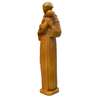 Statue of Saint Anthony of Padua, 20 cm (Vue du profil gauche en biais)