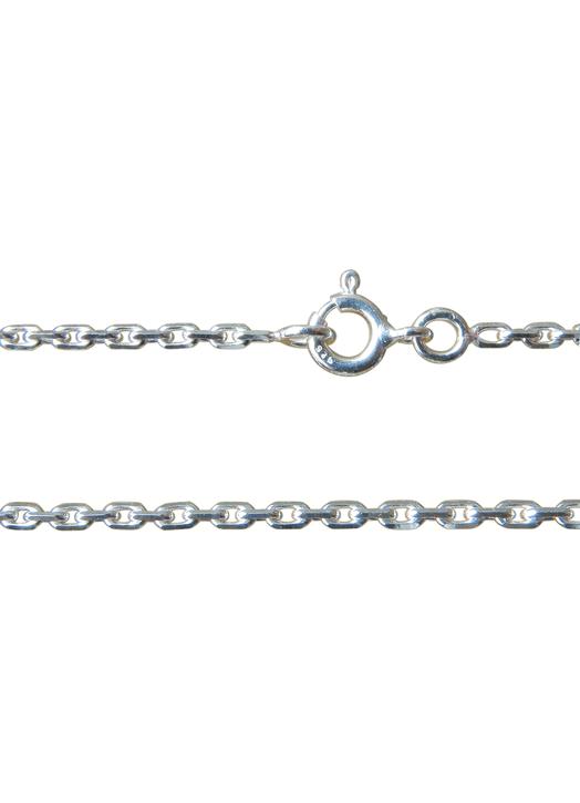 Chain with link "convict", silver metal) - 60 cm Chain with link "convict", silver metal) - 60 cm