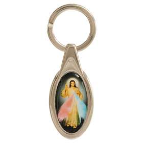 Merciful Jesus keychain