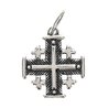 Cross of Jerusalem silver plated