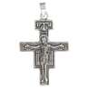 Cross-pendentive of Damian silver plated