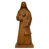 Statue of St. Elizabeth of the Trinity, 20 cm wood tone (Vue de face)