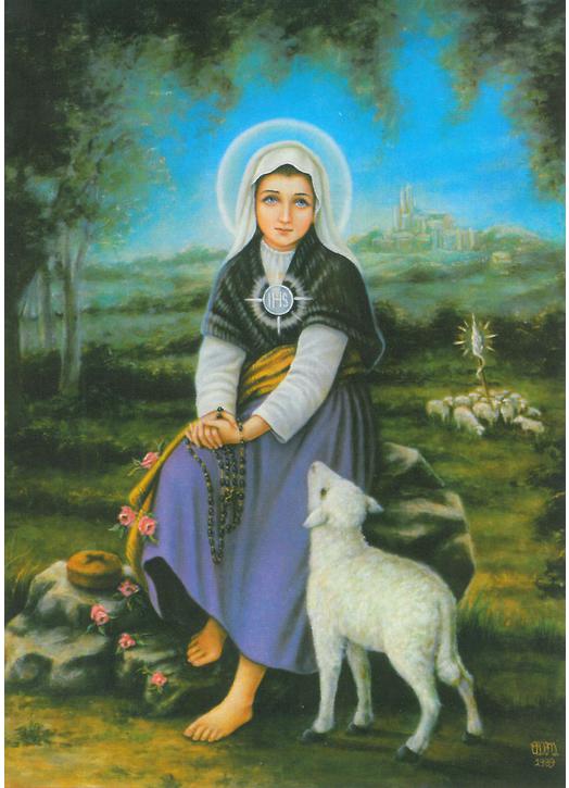 Sainte Germaine Cousin y el milagro de la rueca