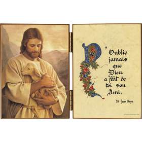 The Good Shepherd and a quotation of Saint John