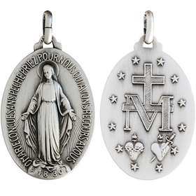 Miraculous medal - 42 mm