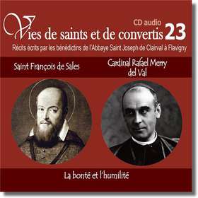 Saint François de Sales et cardinal Raphaël Merry del Val