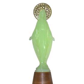 Statue phosphorescente de la Vierge, 14 cm (Autre vue de face)
