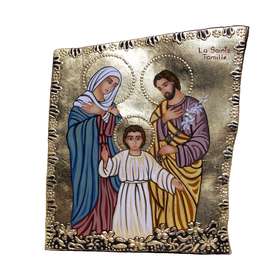 Stone Icon of the Holy Family