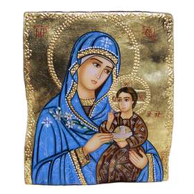 Stone Icon of the Virgin Hodigitria