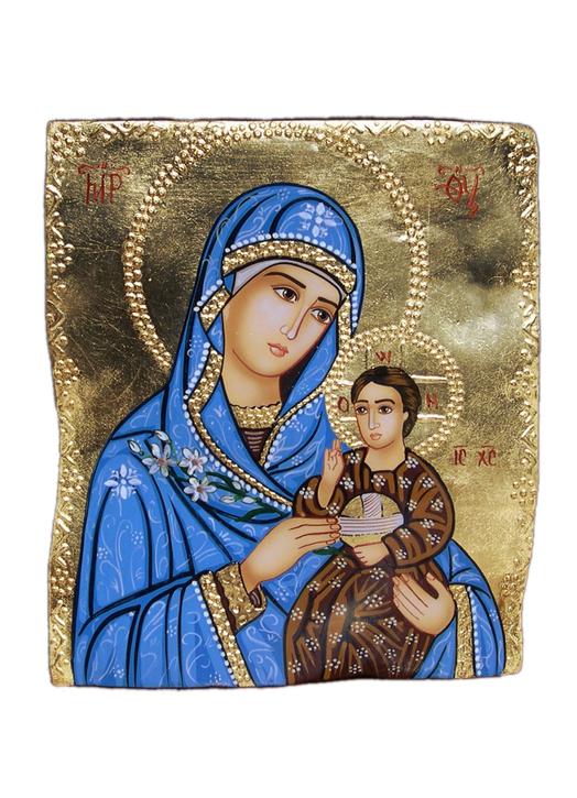 Stone Icon of the Virgin Hodigitria