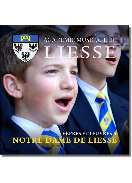 Vêpres et œuvres à Notre-Dame de Liesse (Jaquette de présentation)