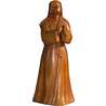 Statue of Saint Margaret Mary, 20 cm, light wood (Vue de face)