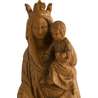 Statue of the crowned Virgin Mary, 28 cm (Gros plan de la vue de face)