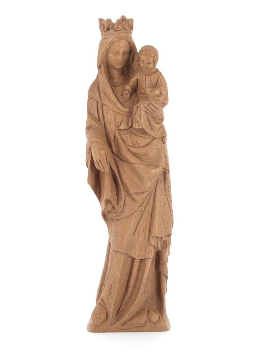 Statue de la Vierge couronnée, 28 cm (Vue de face)