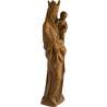 Statue de la Vierge couronnée, 28 cm (Vue du profil droit en biais)