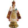 Statue of the Infant Jesus of Prague, polychrome, 30 cm (Vue de face)