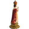 Statue of the Infant Jesus of Prague, polychrome, 30 cm (Vue du profil droit)