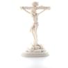 Christ on pedestal base alabaster, 22 cm (Vue de face)