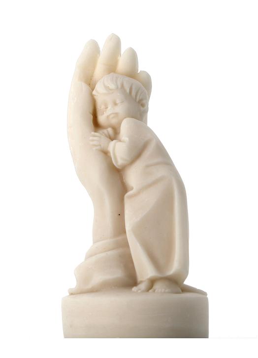 Statue hand of Providence, 11 cm (Vue de face)