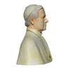 Bust of the saint Pie X, 15 cm (Vue du profil droit en biais)