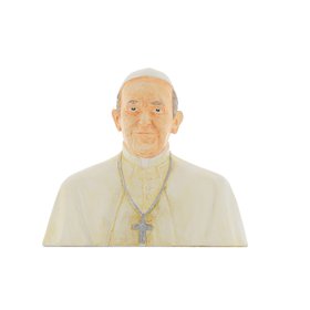Bust of Pope Francis, 15 cm (Vue de face)