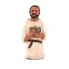 Statue du Bienheureux Charles de Foucauld - 16 cm (Vue de face)